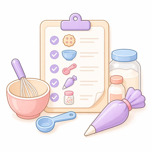 Quick Recipe Cheat Sheet Cards