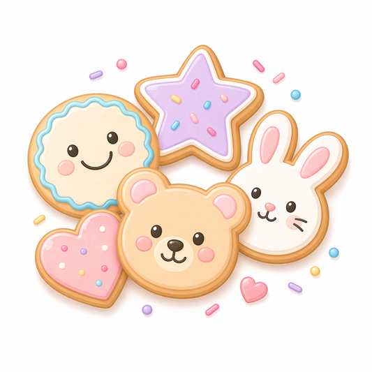 Kids & Fun Character Cookie Designs ( 40+ Pages )